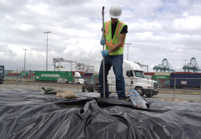 Soil Remediation<br>
Port of Los Angeles, CA Soil Remediation<br>
Port of Los Angeles, CA